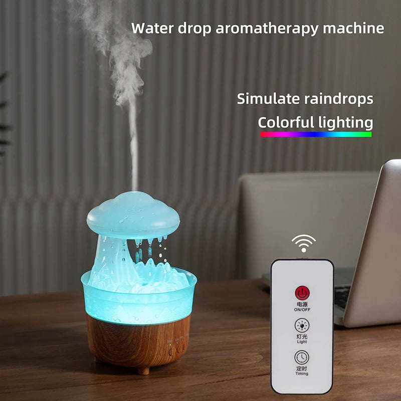 Essential Oil Flame Diffuser Humidifier - Shops Fab