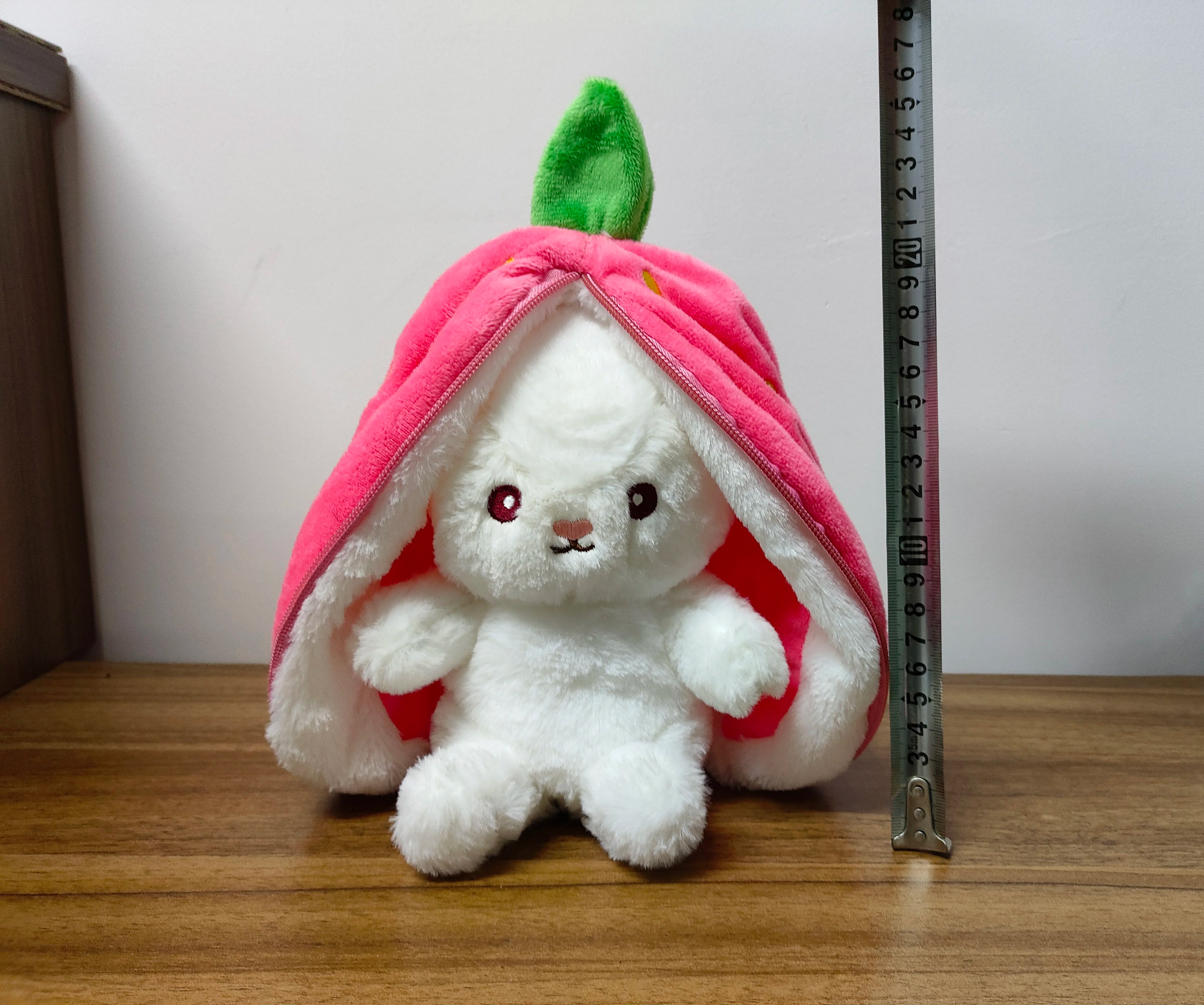 25cm Carrot Rabbit Plushie - Shops Fab