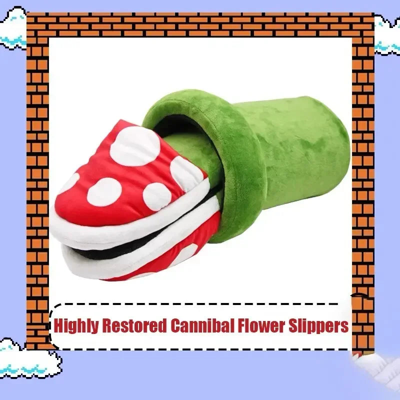 Funny Cannibal Flower Slippers - Shops Fab