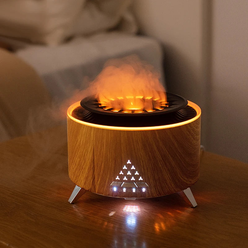 Essential Oil Flame Diffuser Humidifier - Shops Fab