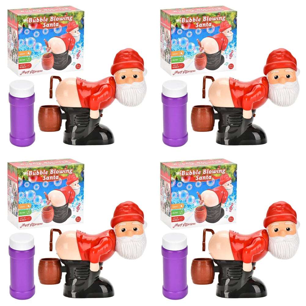 Santa Claus Bubble Machine with Music & Light Farting