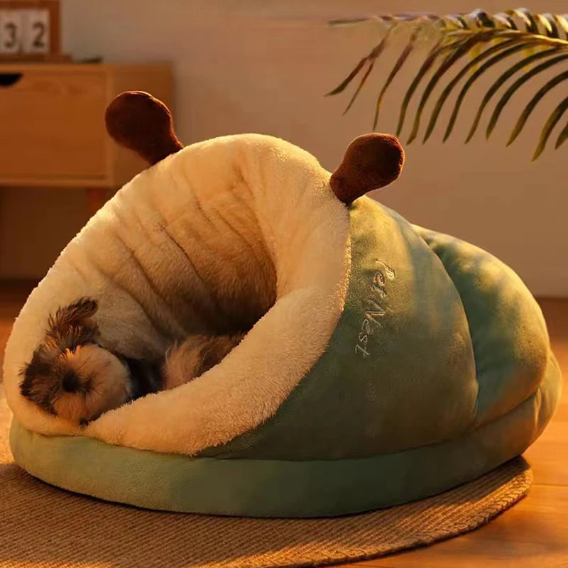 Warm Small Dog Kennel Bed - Shops Fab