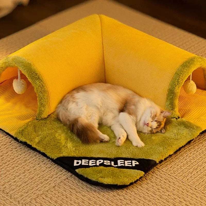 Universal Warm Cat Tunnel Bed