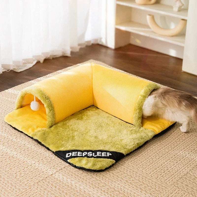 Universal Warm Cat Tunnel Bed