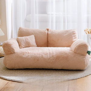 Pet Couch Bed with Non-Slip Bottom - Shops Fab