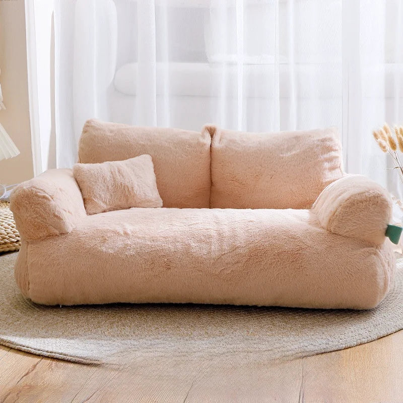 Pet Couch Bed with Non-Slip Bottom - Shops Fab