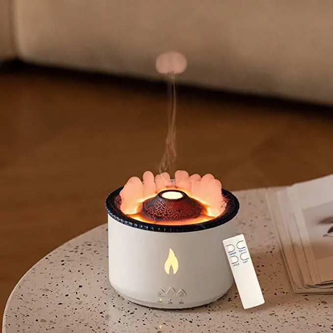 Essential Oil Flame Diffuser Humidifier - Shops Fab