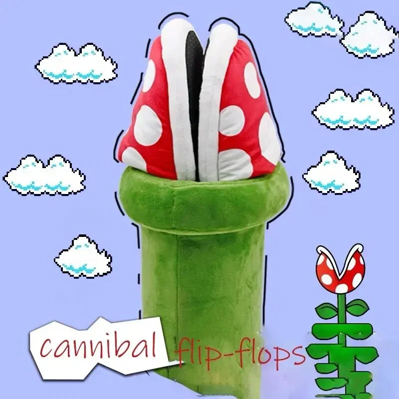 Funny Cannibal Flower Slippers - Shops Fab