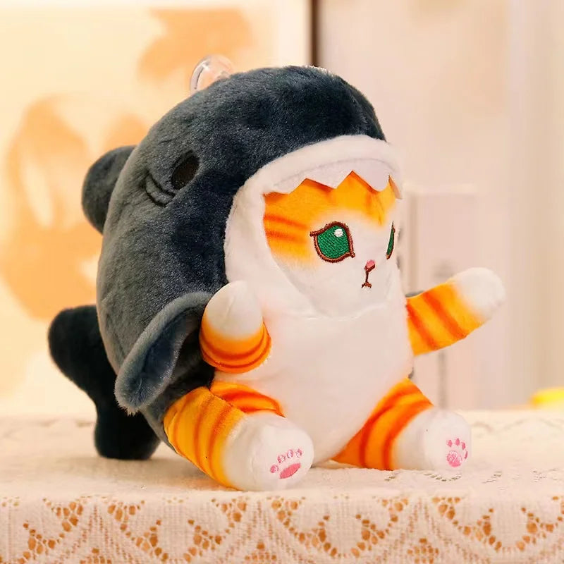 Shark Turn Into Cat Plush Toy - Shops Fab